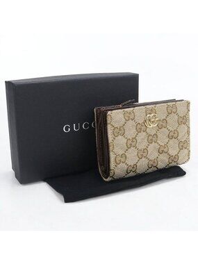Gucci GG Marmont Bifold Wallet Canvas